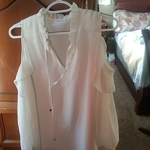 Calvin Klein white blouse